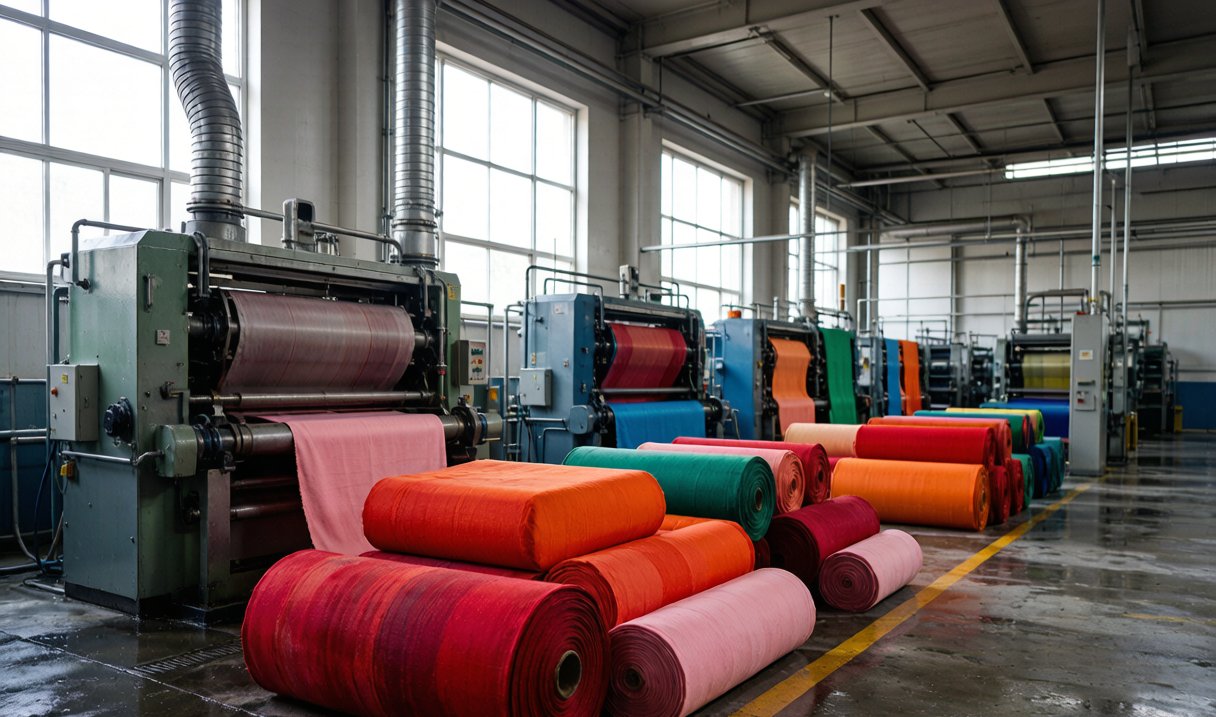 Surfactants and auxiliaries supplied to textile dyeing and finishing customers